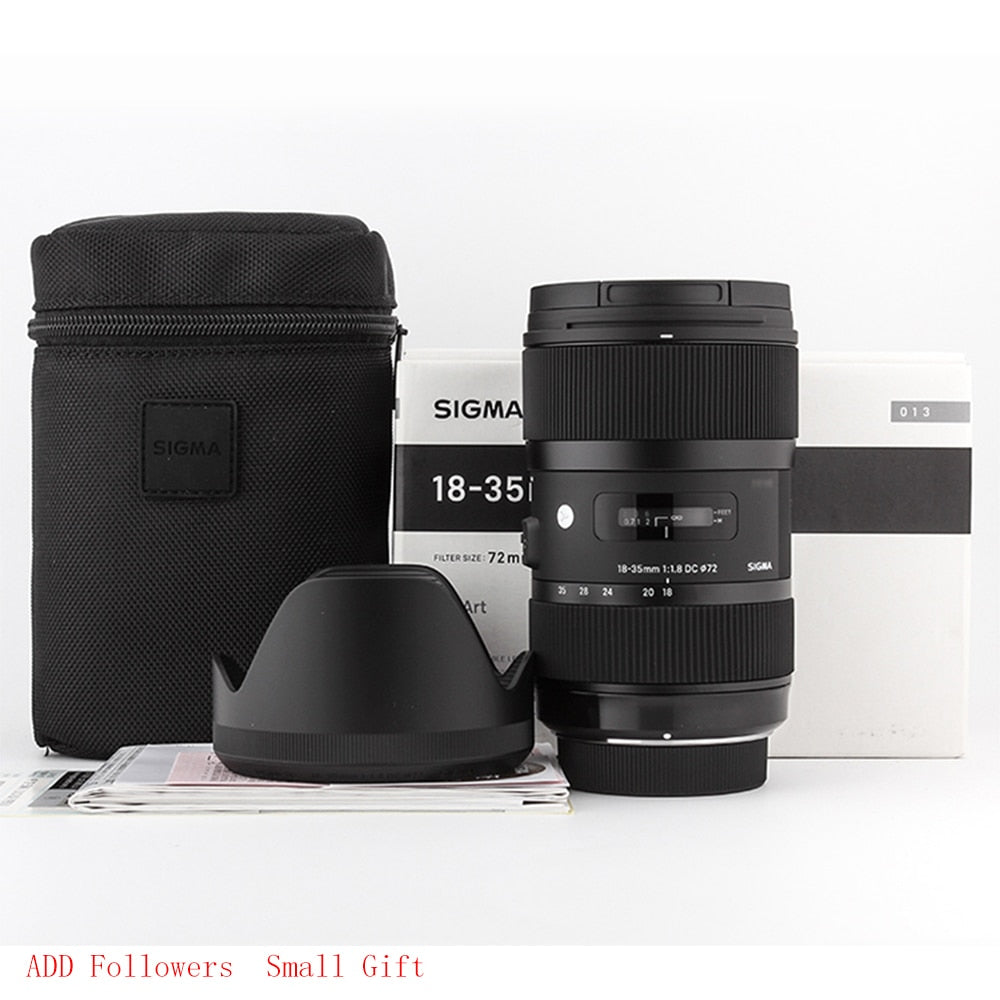 Sigma 18-35mm F1.8 Art DC HSM Lens for Canon Camera