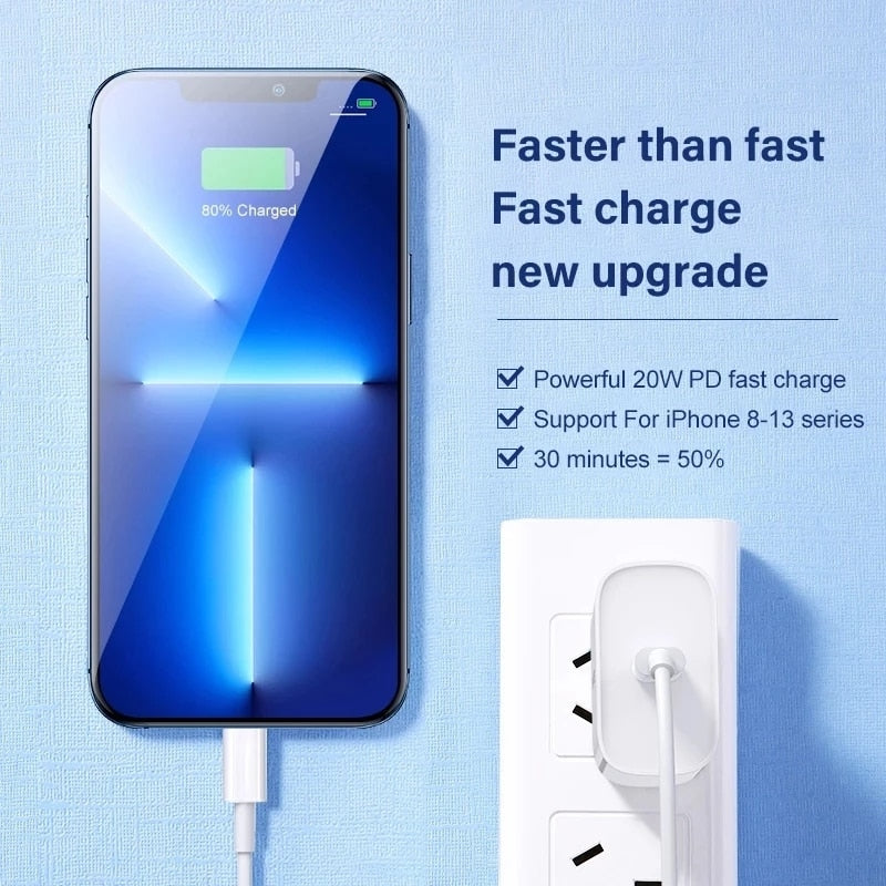 20W Fast Charger For iPhones
