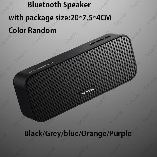 RGB TV Bluetooth Wireless Sound Bar 16W Bluetooth Speaker 5.0 Computer 4D Stereo Subwoofer AUX PC Home Clock Indoor Sound Bar