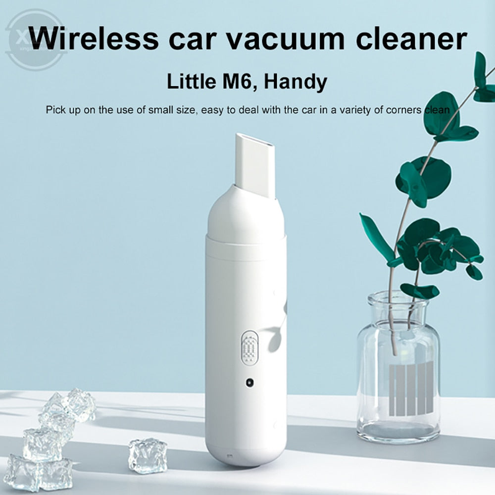 Wireless Mini Handheld Car Vacuum Cleaner