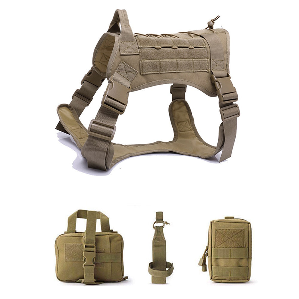 Tactical Dog Harnesse Training Vest