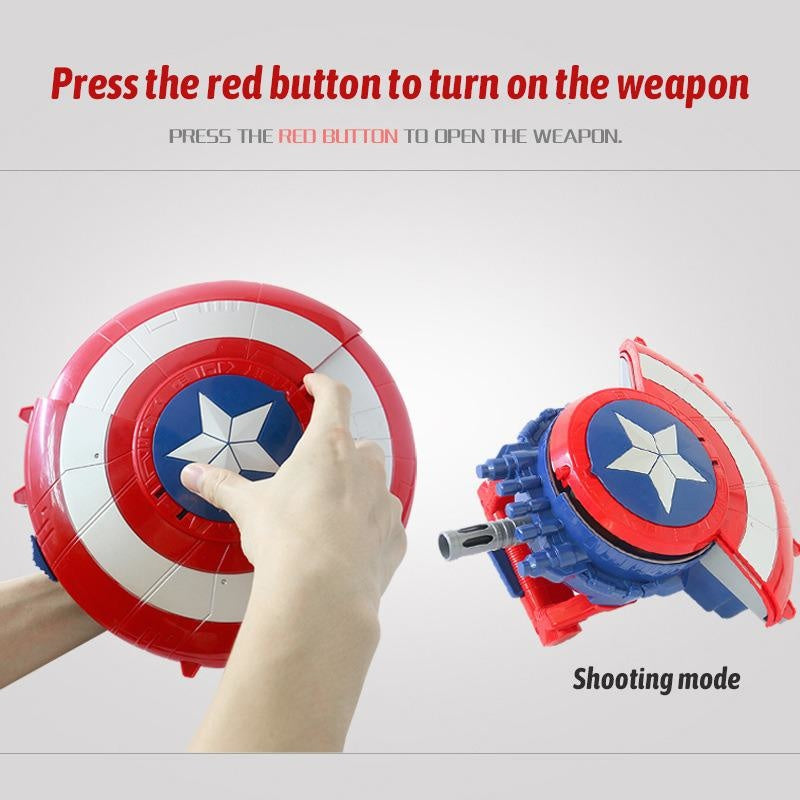 Super Hero Captain America Shield Water Bomb Bullet