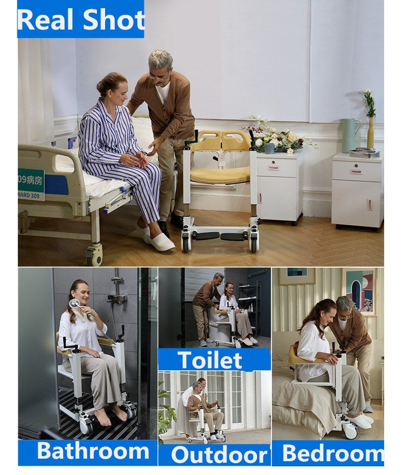 Transfer Lift Portable Patient Lifter Chair For Elderly