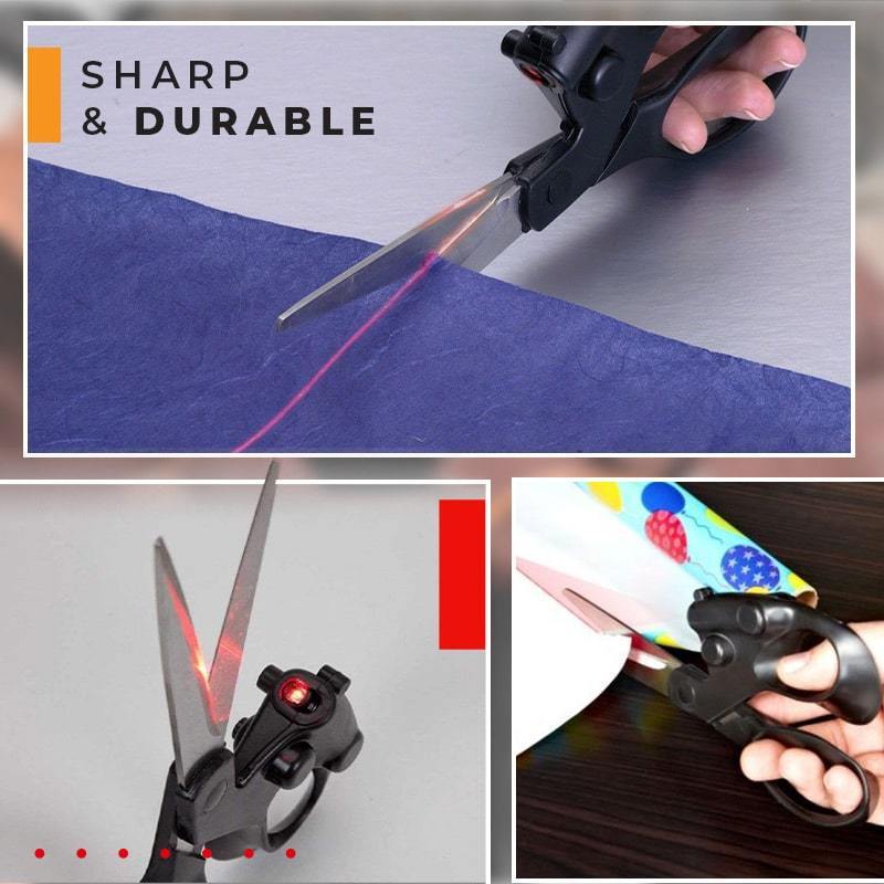 Sharp Laser Guided Scissors