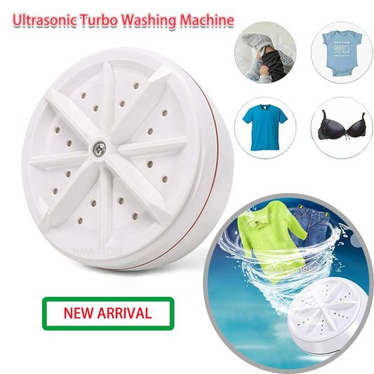 Portable Turbo Ultrasonic Washing Machine